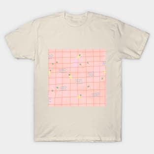 Palm Trees Grid T-Shirt